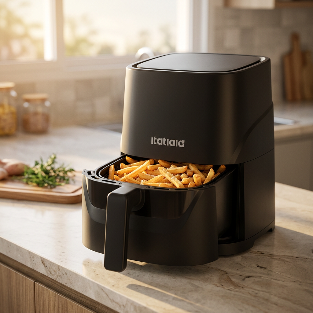 Air Fryer na cozinha